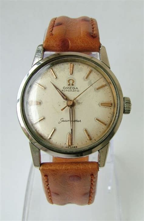 omega seamaster gents automatic watch|omega seamaster automatic watch 1960.